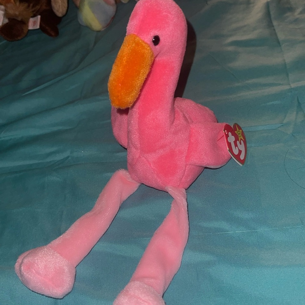 Pinky beanie baby